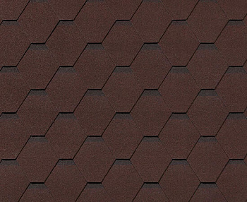 RoofShield черепица Премиум Стандарт (3м2) Коричневый с оттенением — Grandline