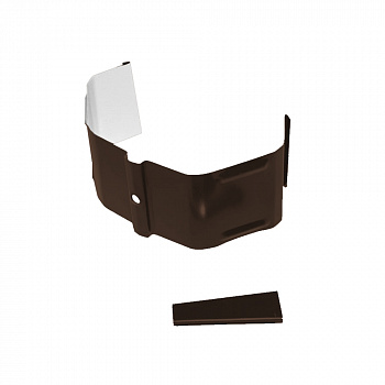 Крепление трубы для гофры на кирпич Vortex Lite Matt RAL 8017 шоколад — Grandline