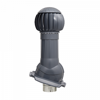 Комплект вентиляции Gervent для кровли ПН-21 160/125 RAL 7024 — Grandline