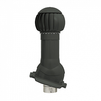 Комплект вентиляции Gervent для кровли ПН-21 160/125 RAL 7010 — Grandline