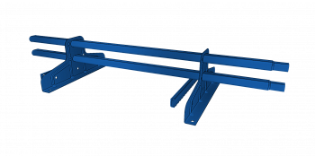 Снегозадержатель трубчатый под фальц Premium 45х25 RAL 5005 (3м)ОЦ — Grandline
