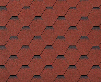RoofShield черепица Классик Стандарт (3м2) Красный с оттенением — Grandline