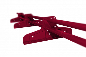 Снегозадержатель Стандарт Т4 d 40х20 RAL 3003 (3м) — Grandline