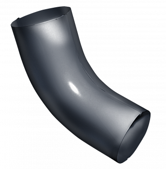 Колено 60 град Optima 100мм RAL 7024 — Grandline