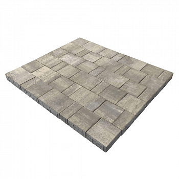 Плитка тротуарная Старый Город Ландхаус ColorMix Туман h80 80х160,160х160,240х160 — Grandline
