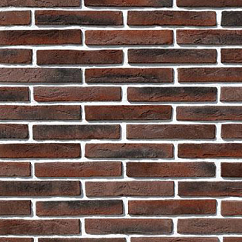 Рядовая плитка White Hills Остия брик 381-40 с расшивкой 1,2 см — Grandline