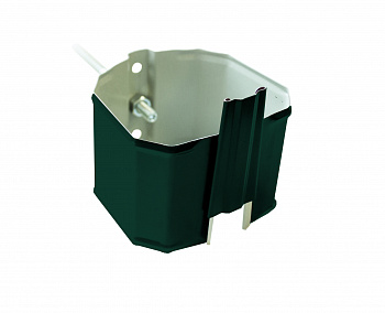 Кронштейн трубы на кирпич прямоугольный Vortex RAL 6005 — Grandline