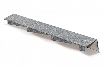 Планка фронтонная правая AeroDek Robust античный серый — Grandline