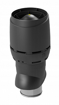 Вентиляционный выход FLOW XL-250/ИЗ/700 черный — Grandline