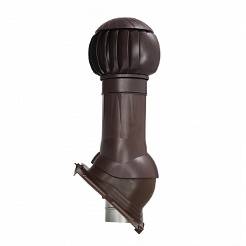 Комплект вентиляции Gervent для кровли Universal 160/125 RAL 8017 — Grandline