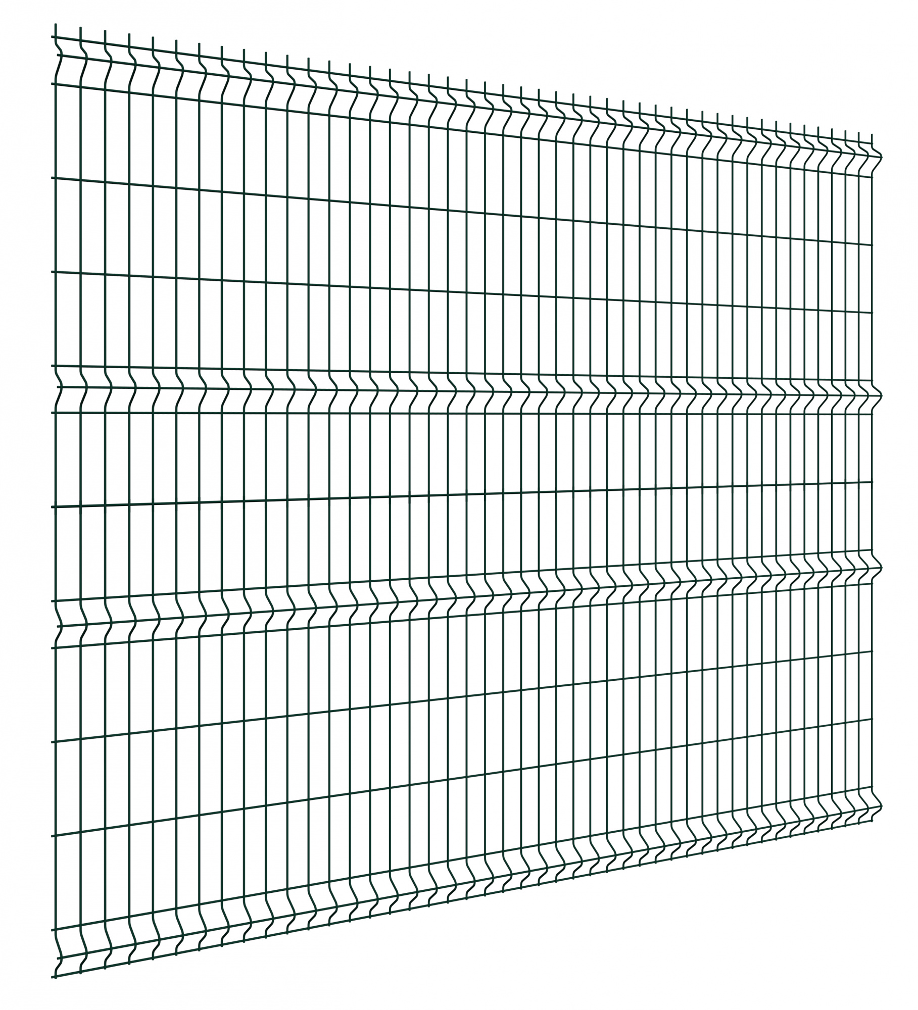 Панель Medium 2,03х3,0 RAL 6005 GL — Grandline