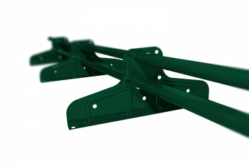 Снегозадержатель Стандарт Т4 d 40х20 RAL 6005 (1м) — Grandline