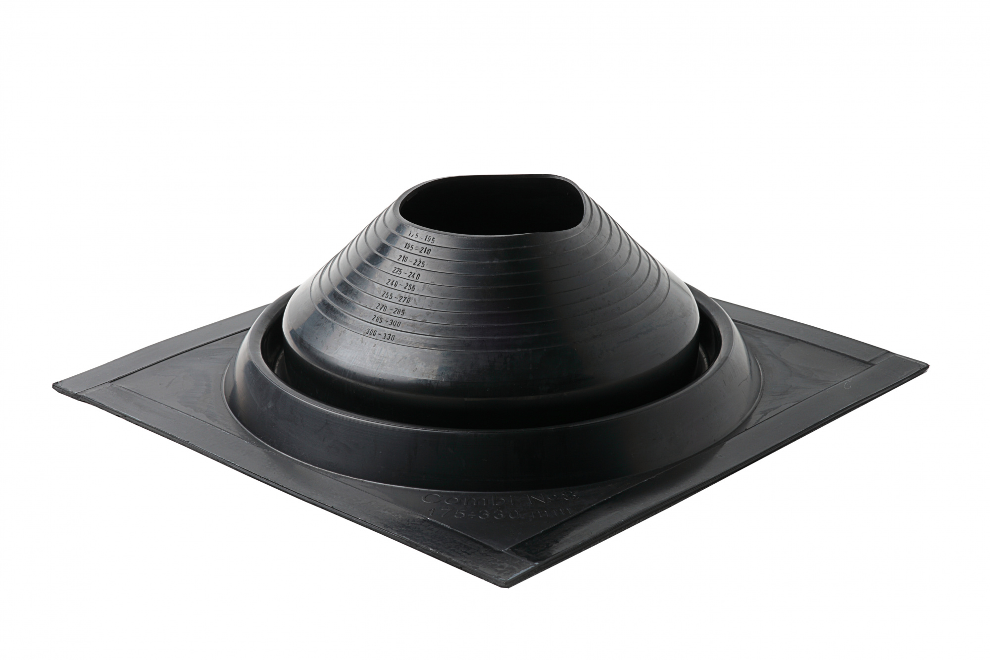 Проходной элемент MF комби №6 черный (110-250мм) +185 EPDM — Grandline