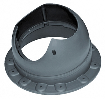 Проходной элемент Krovent Base-VT Seam 110 серый — Grandline