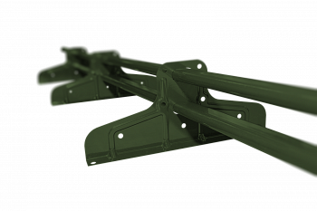 Снегозадержатель Стандарт Т4 d 40х20 RAL 6020 (3м) — Grandline