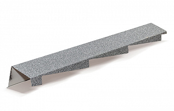 Планка фронтонная левая AeroDek Robust античный серый — Grandline