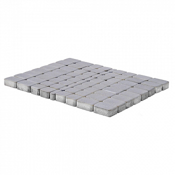 Плитка тротуарная Классико Грифельный h60 57х115 115х115 172х115 — Grandline