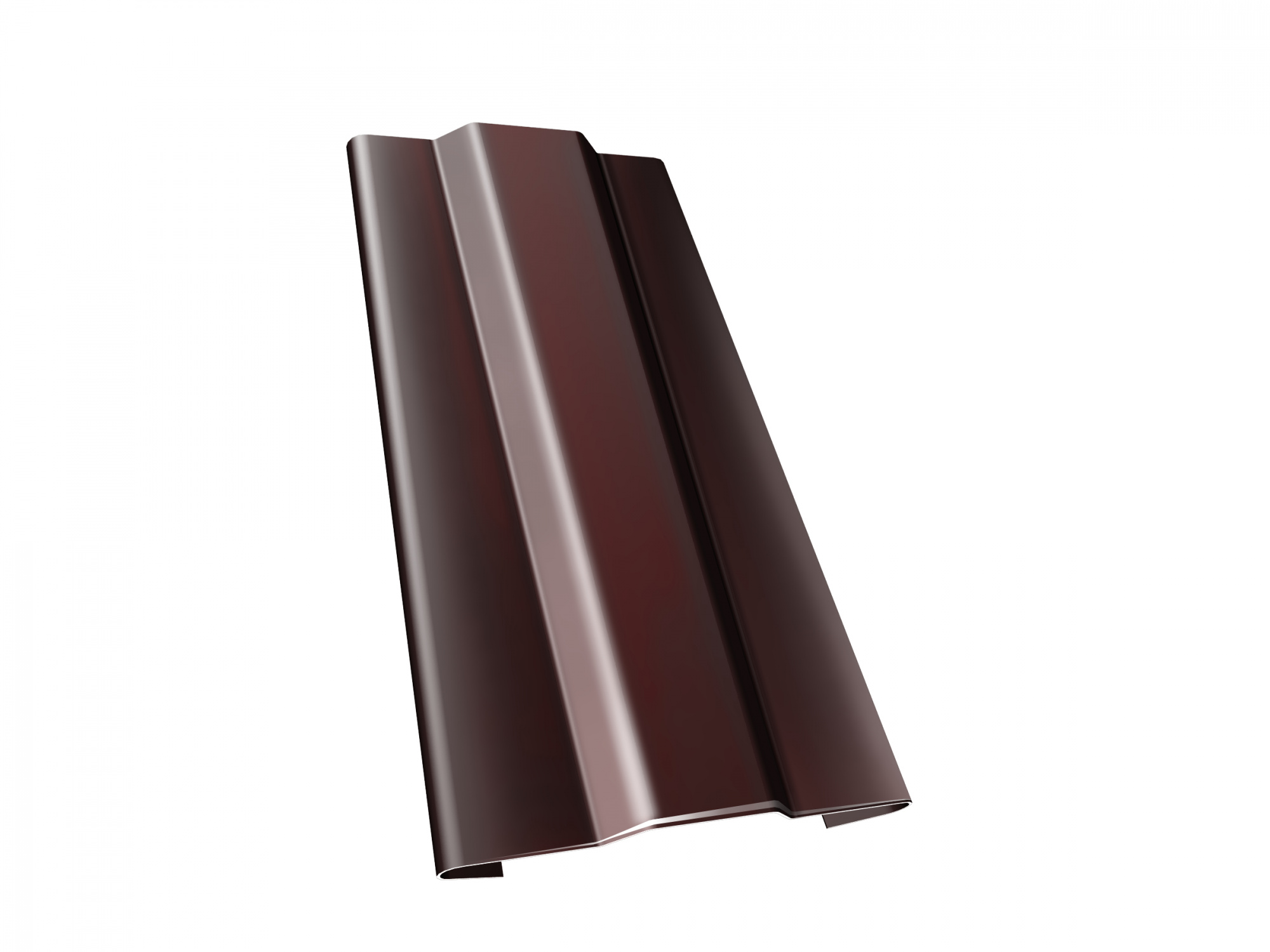 Защелка для кронштейна трубы, Optima, RAL 8017 — Grandline