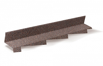 Планка примыкания левая AeroDek Tradition cерый валун — Grandline
