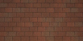 Битумная черепица TEGOLA TOSCANA terracotta 406 (терракотта) — Grandline