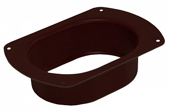 Воронка врезная Vortex Matt 127мм RAL 8017 — Grandline
