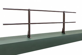 Ограждение кровельное для парапета на плоскую кровлю RAL 8017(2,0х0,9м) — Grandline