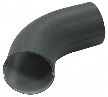 Колено стока Optima Matt 90мм RAL 7024 — Grandline