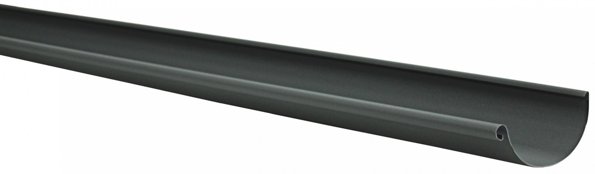 Желоб полукруглый Optima Matt 125мм 3м RAL 7024 — Grandline