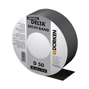 Delta-Dicht Band DB 50 уплотнительная самоклеящаяся лента из битум-каучука для контробрешетки — Grandline