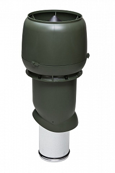 Выход вытяжки 160х225х500 ИЗ зеленый с колпаком — Grandline