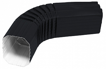 Колено прямоугольное Vortex Matt RAL 7024 — Grandline