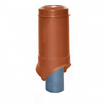 Выход канализации Krovent Pipe-VT 125/100 IS кирпичный — Grandline