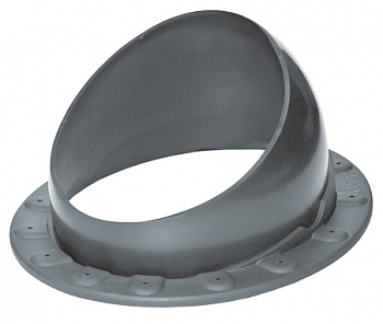Проходной элемент Krovent Base-VT Seam 125/150 серый — Grandline