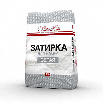 СЕРАЯ затирка WHITE HILLS, (25 кг) — Grandline