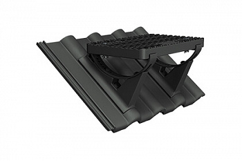 Комплект безопасной подножки 41х25см Braas 13V черный — Grandline