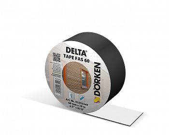 Лента Delta-Tape Fas 60 односторонняя для проклейки нахлестов фасадных мембран Delta семейства Fassade (20мх60мм) — Grandline
