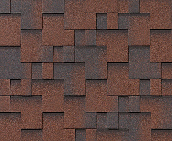 RoofShield черепица Классик Модерн (3м2) Медный — Grandline