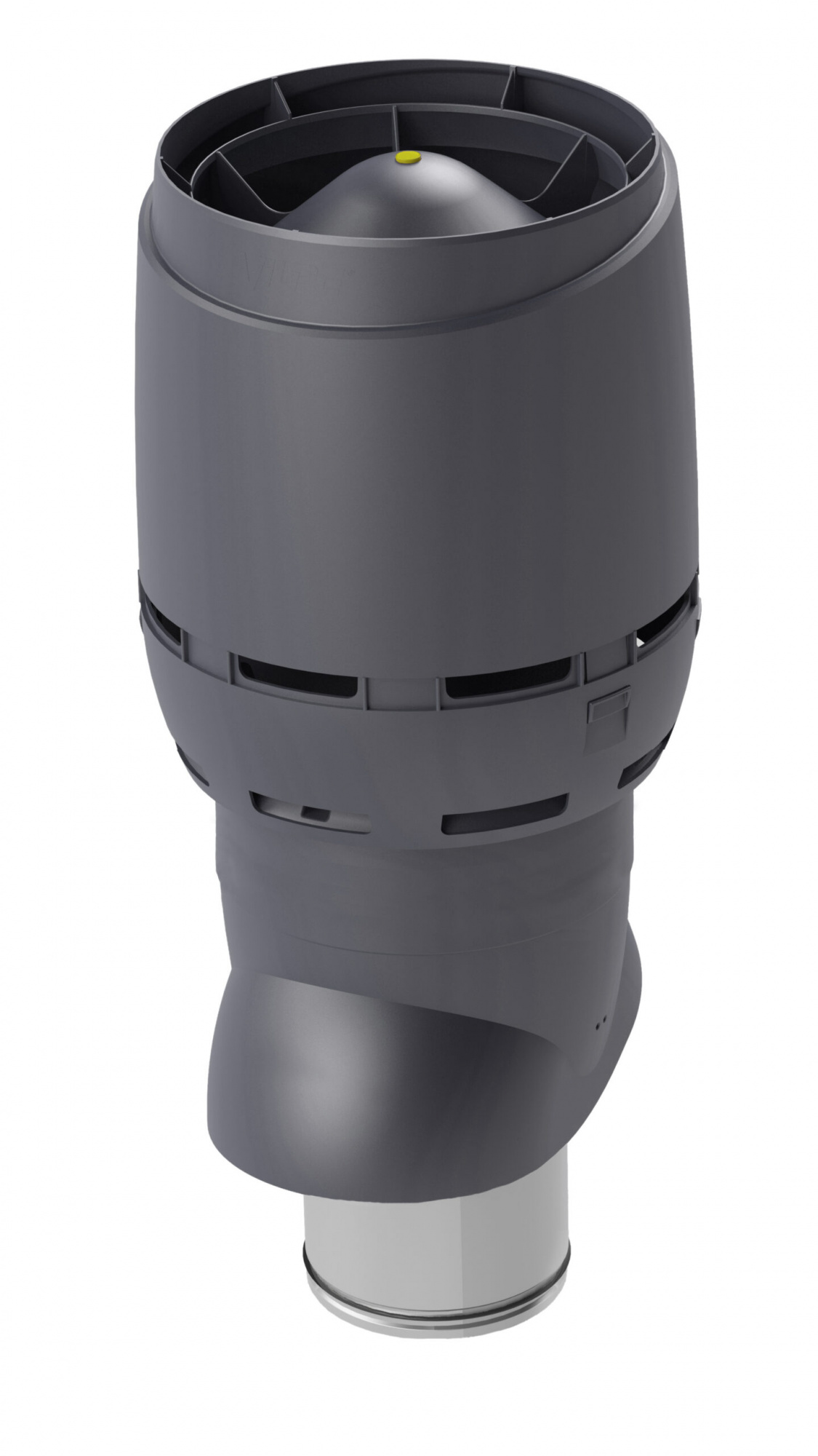 Вентиляционный выход FLOW XL-200/ИЗ/700 серый — Grandline