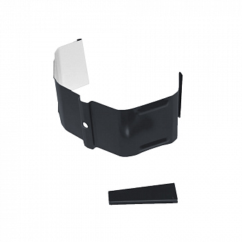 Крепление трубы для гофры на кирпич Vortex Lite PE RAL 7024 мокрый асфальт — Grandline