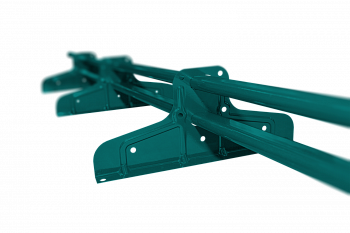 Снегозадержатель Стандарт Т4 d 40х20 RAL 5021 (3м) — Grandline