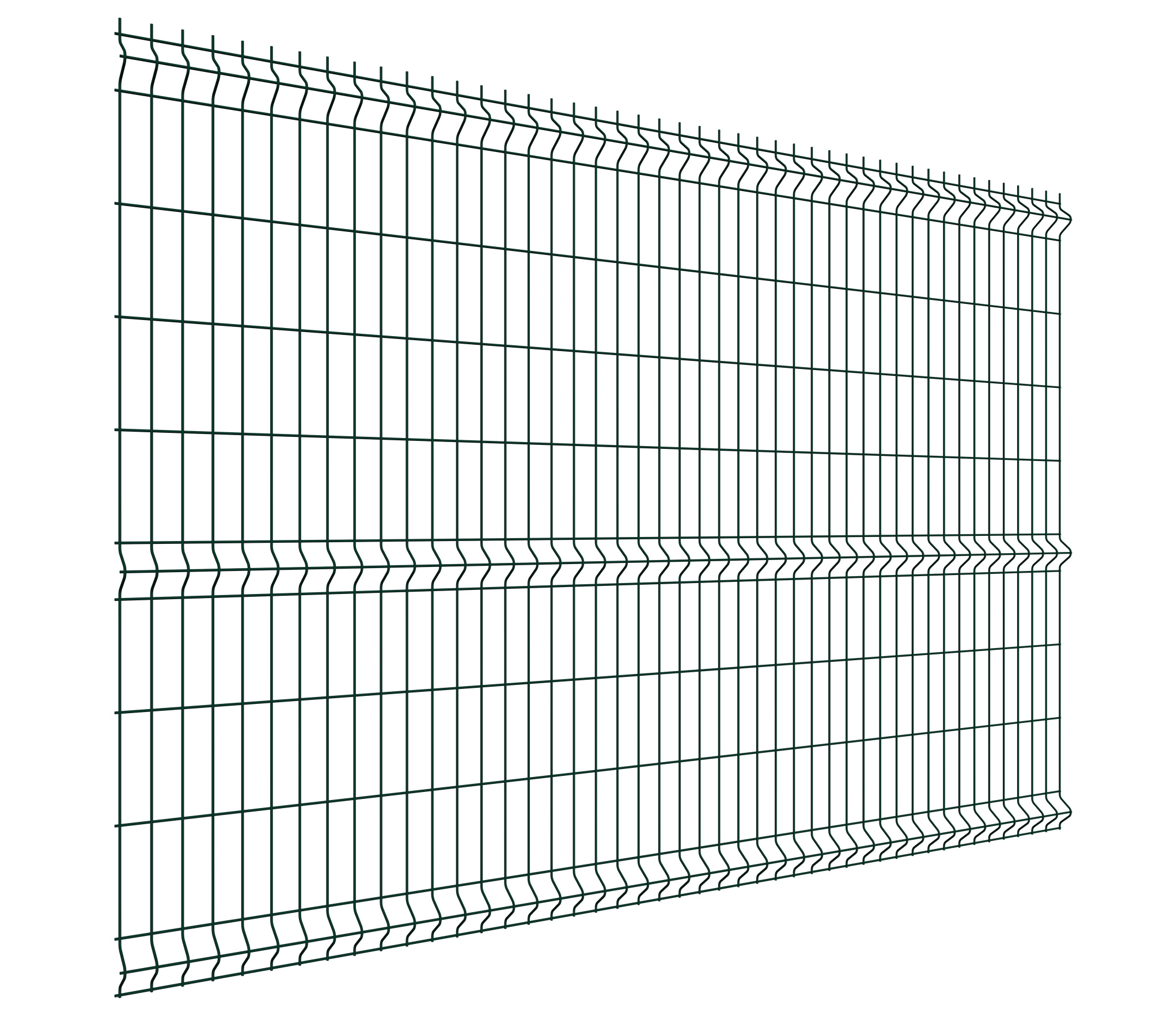 Панель Medium 1,73х3,0 RAL 6005 GL — Grandline
