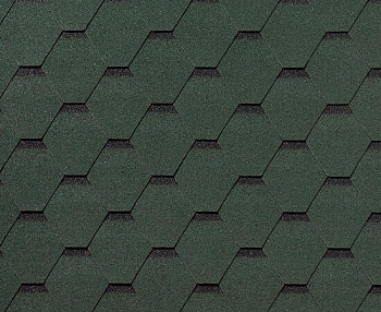 RoofShield черепица Фемили Лайт Стандарт (3м2) Зеленый с оттенением — Grandline
