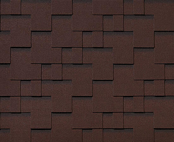 RoofShield черепица Премиум Модерн (3м2) Каштан — Grandline