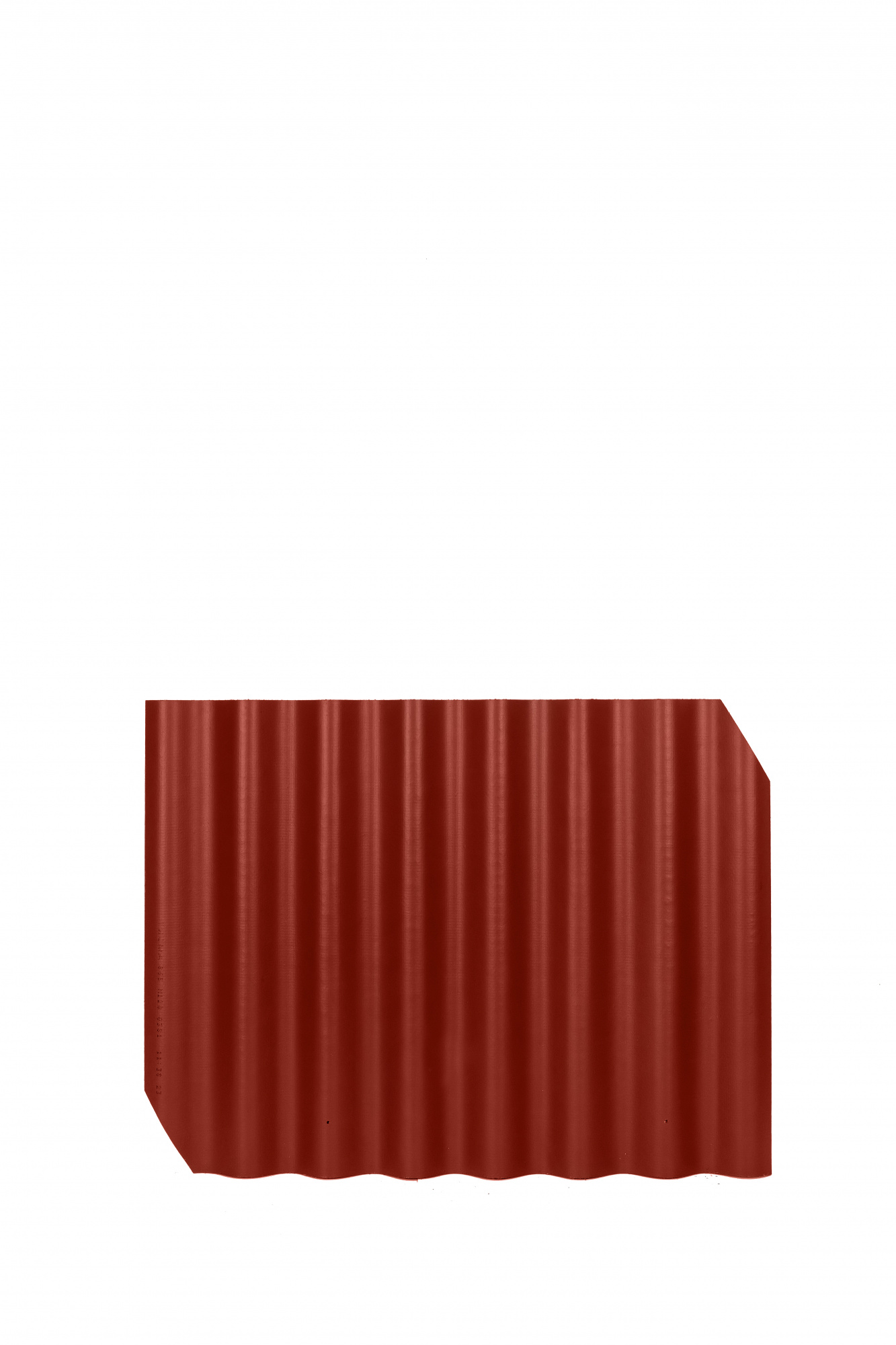 Черепица фиброцементная Тисма 40/150-8-865х1130х5,8 красный — Grandline