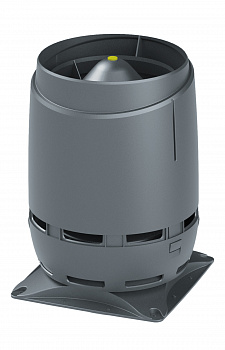 FLOW160S вентиляционный выход + основание 300x300 серый — Grandline