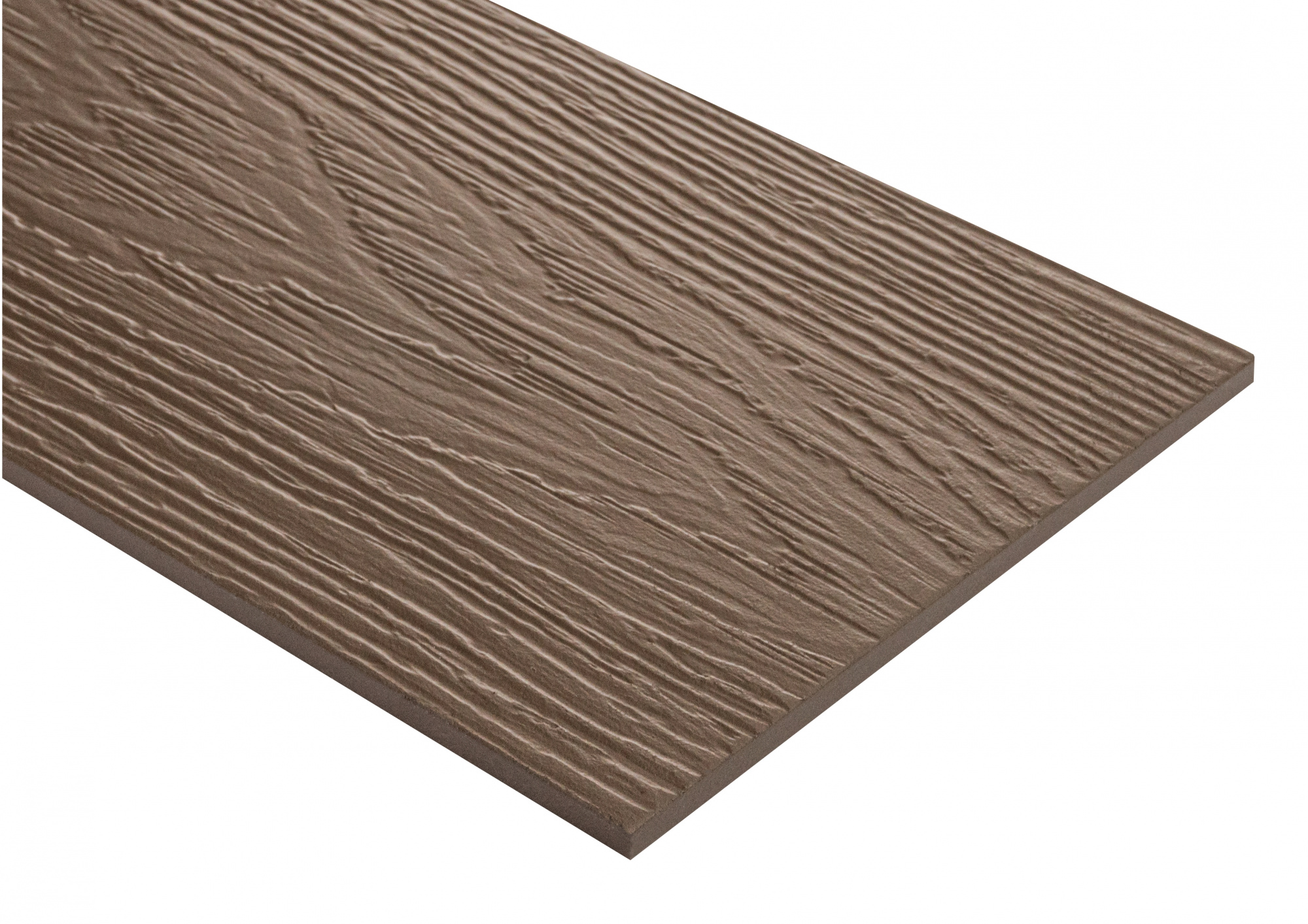 Фиброцементный сайдинг FibraPlank 200х3000х8мм RAL 8028 — Grandline