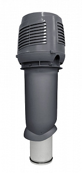 Приточный вентиляционный элемент 160/ER/700 Vilpe INTAKE серый — Grandline