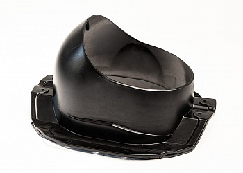 Проходной элемент для кровли Gervent Профнастил-35 RAL 9005 — Grandline