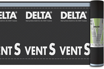 Delta-Vent S Plus диффузионная пленка с двумя зонами проклейки — Grandline