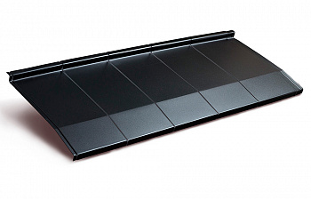 Лист AeroDek Quadro матовый черный — Grandline